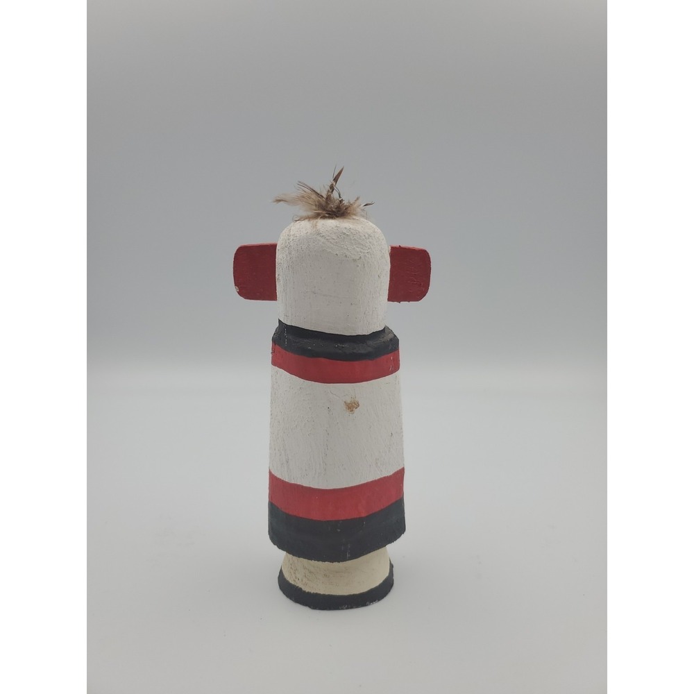 Native American Hopi Southwest Kachina Doll L. POOLEY Hopi SNOW - Picture 5 of 10